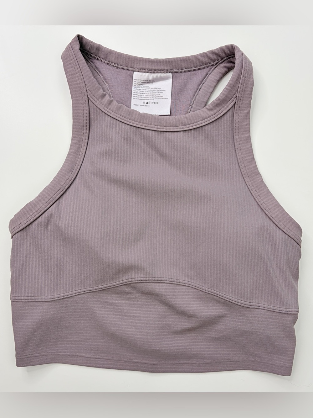 HTF Lululemon Blissful Bend Tank‎ Top Violet Verbena GUC sz 4